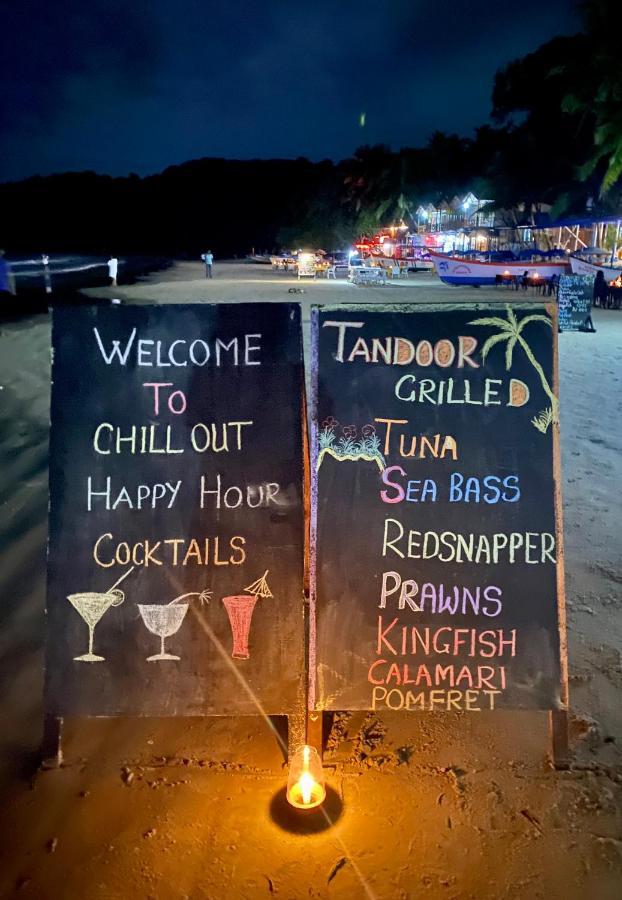 Chill Out Jasmine Restaurant Bar Rooms Palolem Exterior photo
