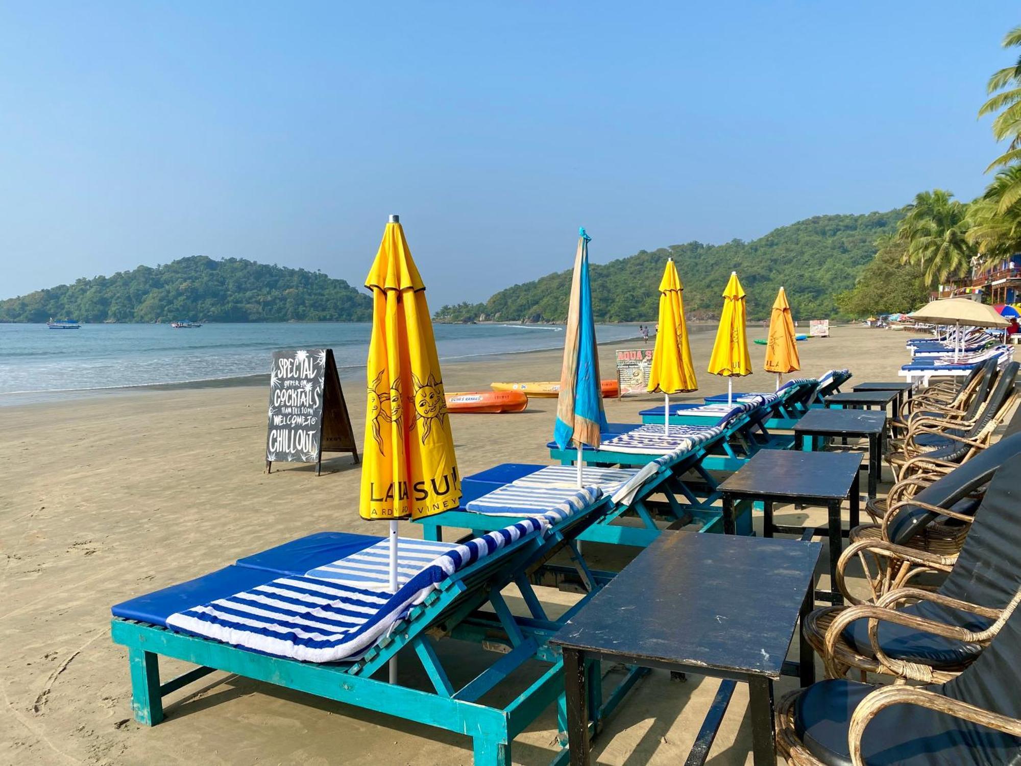 Chill Out Jasmine Restaurant Bar Rooms Palolem Exterior photo